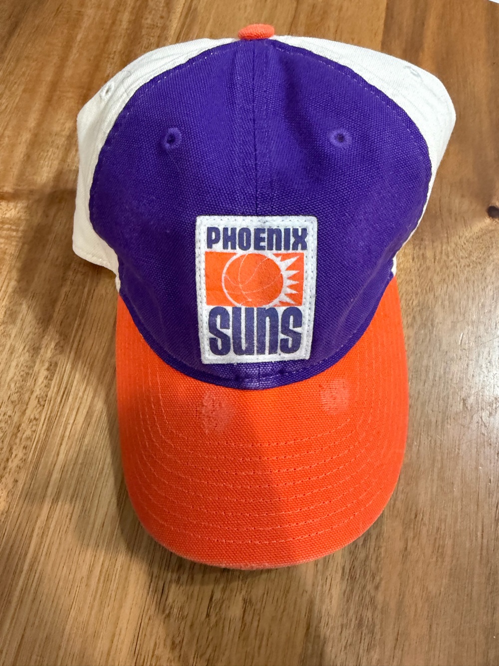 adidas Phoenix Suns Colorblock Cap - Purple, Orange & Cream